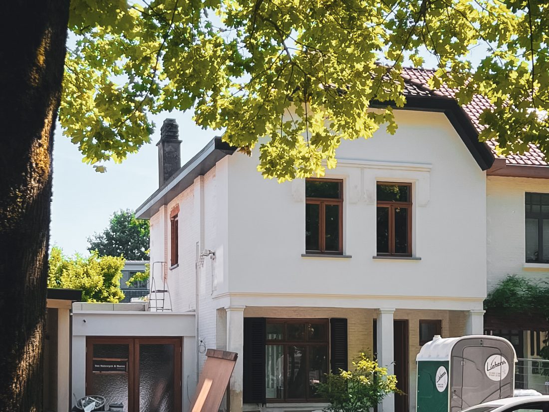 Verbouwing rijwoning VP Wilrijk Antwerpen